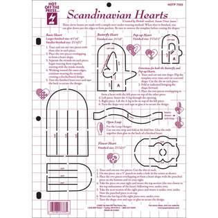 Hot Off The Press HOTP Templates 8.5X11 Scandinavian Hearts at  