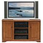 Eagle Industries Oak Ridge 55 Thin Screen TV Stand with Bookcase 