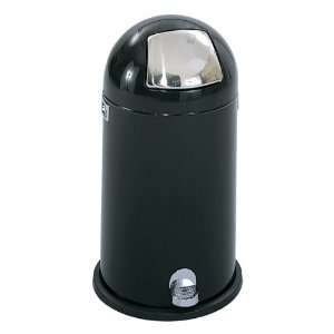    Dome Top Step On Waste Receptacle 12 Gallons