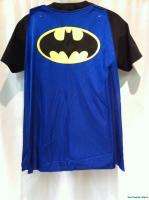   Licensed DC Comics Batman Costume With Cape Adult Shirt S XXL  