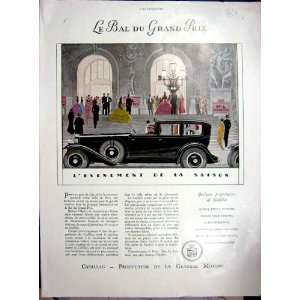  Cadillac General Motors Advert Mobiloil Citroen 1929