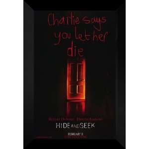  Hide and Seek 27x40 FRAMED Movie Poster   Style B 2005 