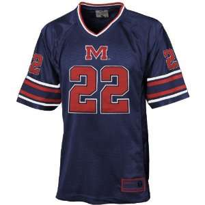   #22 Navy Blue Youth Prime Time Football Jersey