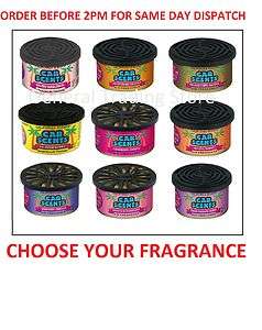   SCENTS CAR & AIR FRESHENER *Free Lids Included * Pick your Fragrance