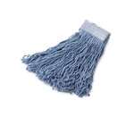 Rubbermaid Commercial Products Synthetic Wet Mop Heads in Blue