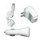 iPod Apple iPod USB Travel Kit with Car Charger/ Travel Adapter/ Cable 