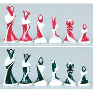 Fame Art Deco Themed Chess Set