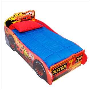 Delta Disney Cars Wooden Race Car Toddler Bed by Delta