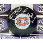 Sports Memorabilia Rod Langway Autographed Puck   )