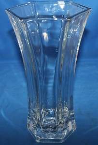 Hoosier Glass Hexagon Vase  
