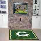 Fan Mats Green Bay Packers Rug 5x8 60x92