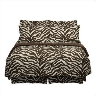 Karin Maki Brown Zebra Bed in a Bag   Size Full 
