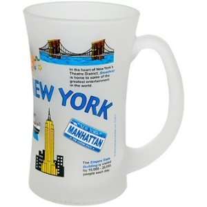  New York Mug   Frosted Beer, New York Mugs, New York 