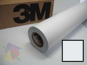   24 X 48 White Matte 3M ScotchCal Graphic & Sign Cutting Vinyl  