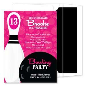  Noteworthy Collections   Invitations (Bowling Party Azalea 