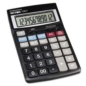 Victor® 1180 3A AntiMicrobial 12 Digit Desktop Calculator CALCULATOR 