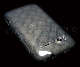 6xNew Gel skin silicone case cover for HTC Sensation 4G  