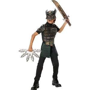  Boys Samurai Warrior Costume   Large Toys & Games