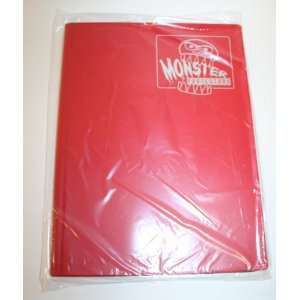  Monster Protectors Binders Red Matte Finish New