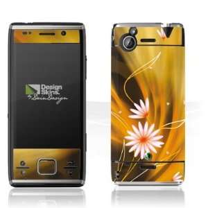  for Sony Ericsson Xperia X2   Flower Blur Design Folie Electronics