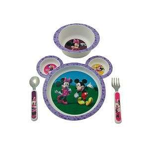   First Years Minnie Mouse 4 Piece Feeding Set, Colors May Vary Baby