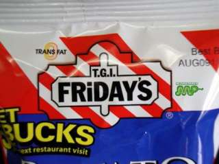 TGI Fridays Potato Skins ChipsCheddar & Bacon 5 Bags  