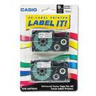 Quality Casio Casio XR9X2S   Tape Cassettes for KL Label Makers, 9mm x 