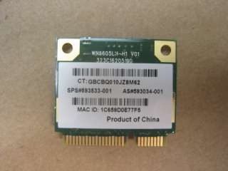 HP G56 wireless module 593033 001 new genuine  