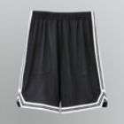 flap pockets make these shorts ideal for athletic and casual wear