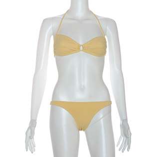  Cotn by Lucenti Swimwear Womens Gemada Bandeau Bikini 