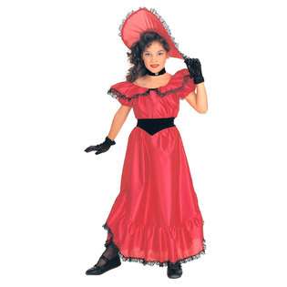   Center Southern Belle Dress Costume   Girls Civil War Costumes