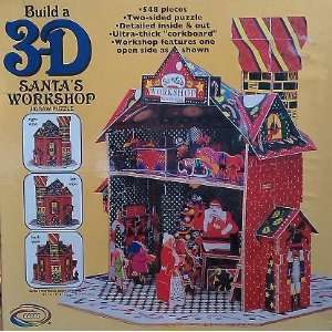  Build a 3 D Santas Workshop [Puzzle] 
