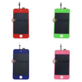 Color LCD Digitizer Screen Touch Screen Assembly for iPod Touch 4 4th 