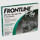 MONTH Frontline PLUS for Cats **FACTORY SEALED U.S. EPA CERTIFIED 