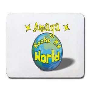  Amaya Rocks My World Mousepad