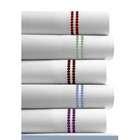 tribeca living dot embroidered 400 thread count cotton deep pocket