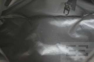 Kenneth Cole Dark Grey Leather Pleated Hobo Bag  