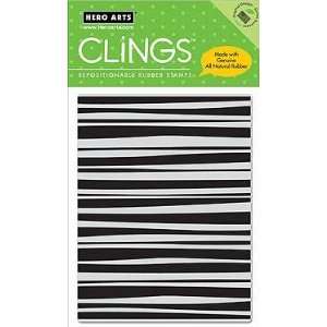  Hero Arts Horizontal Lines Repositionable Rubber Cling 