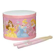 Disney Princess Royal Drum with Drumsticks   First Act   