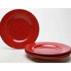Tag Furnishings Sonoma Dinner Plate In Red Set of 4 By Tag