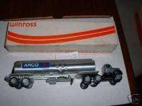 Arco  foil tanker with ladder old 1975 Winross truck BH  