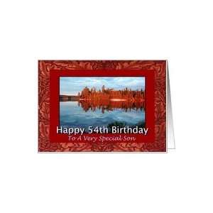  54th Birthday Son Sunrise Reflections Card Toys & Games
