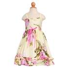 Mad Sky Yellow Floral Toddler Baby Girl Dress 3T