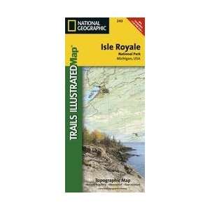 Trails Illustrated Isle Royale National Park #240 Sports 