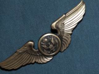 WING WW2 US ARMY AIR CORPS CREW MEMBER FULL SIZE SHORT POSTS ORIGINAL 