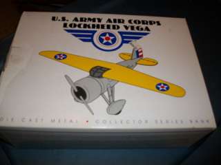 AIRPLANE U.S. ARMY AIR CORPS LOCKHEED VEGA NIB  