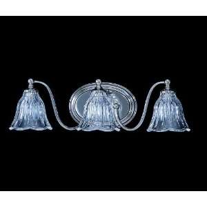   Crystal Nouveau Traditional / Classic 3 Light 20 Wide Bathroom Fixt