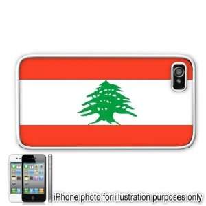  Lebanon Lebanese Republic Flag Apple Iphone 4 4s Case 