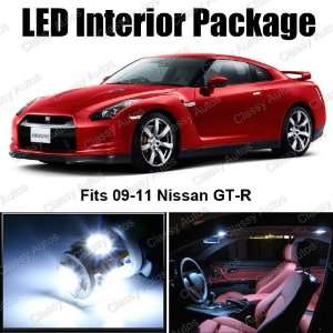 Nissan GTR White Interior LED Package (7 Pieces)