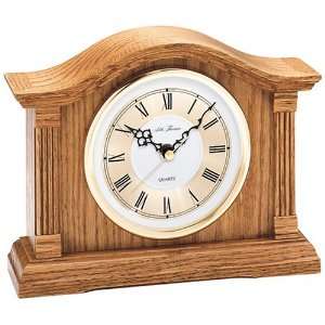 Seth Thomas Latham Solid Oak Mantel Clock 